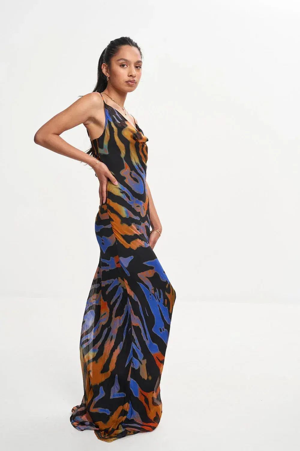 Rat & Boa Fabienne Dress Size Multi Print XS / AU 6 - Image 2
