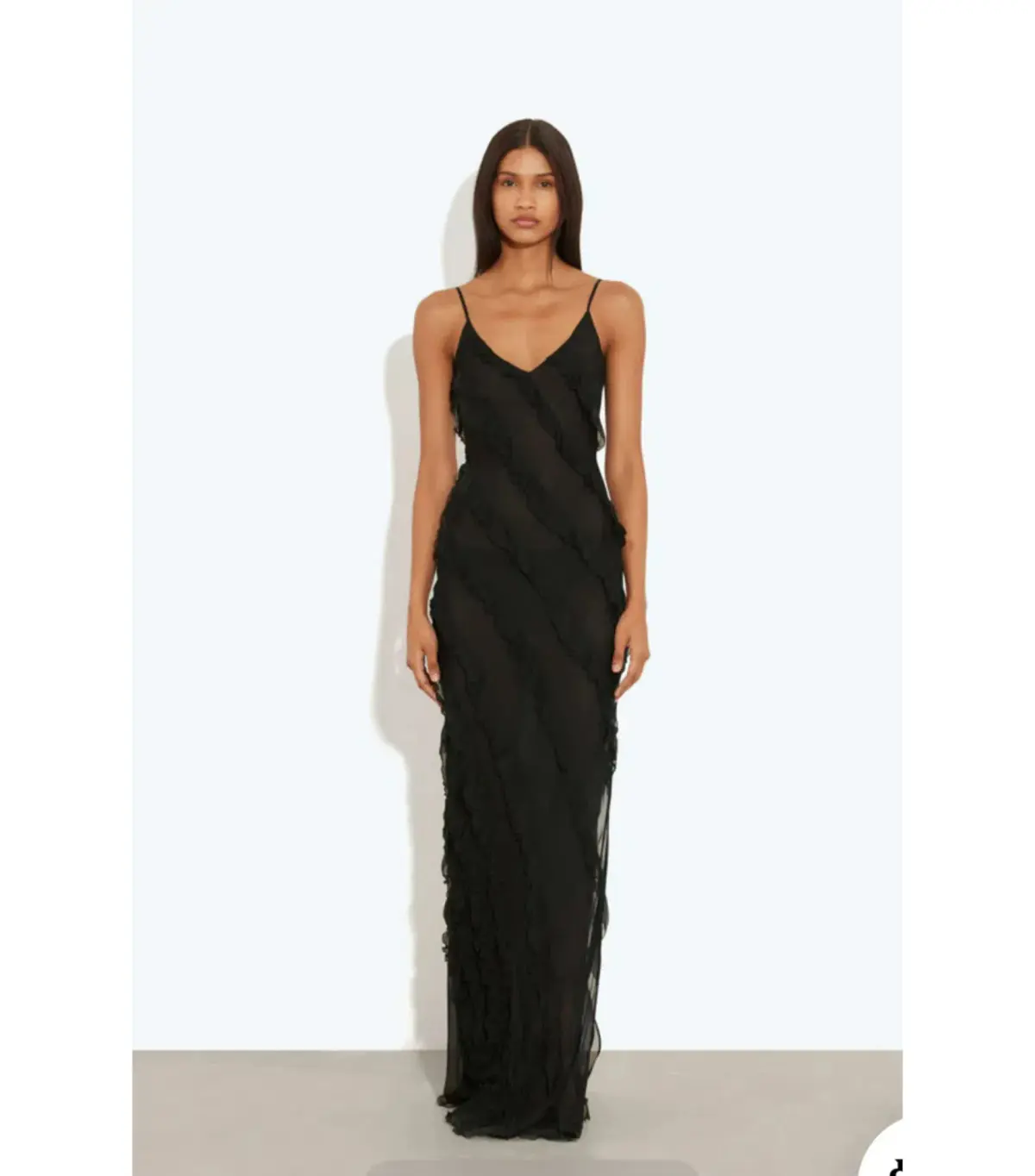 Rat & Boa Selena Maxi Dress Black Size S / AU 8 - Image 1