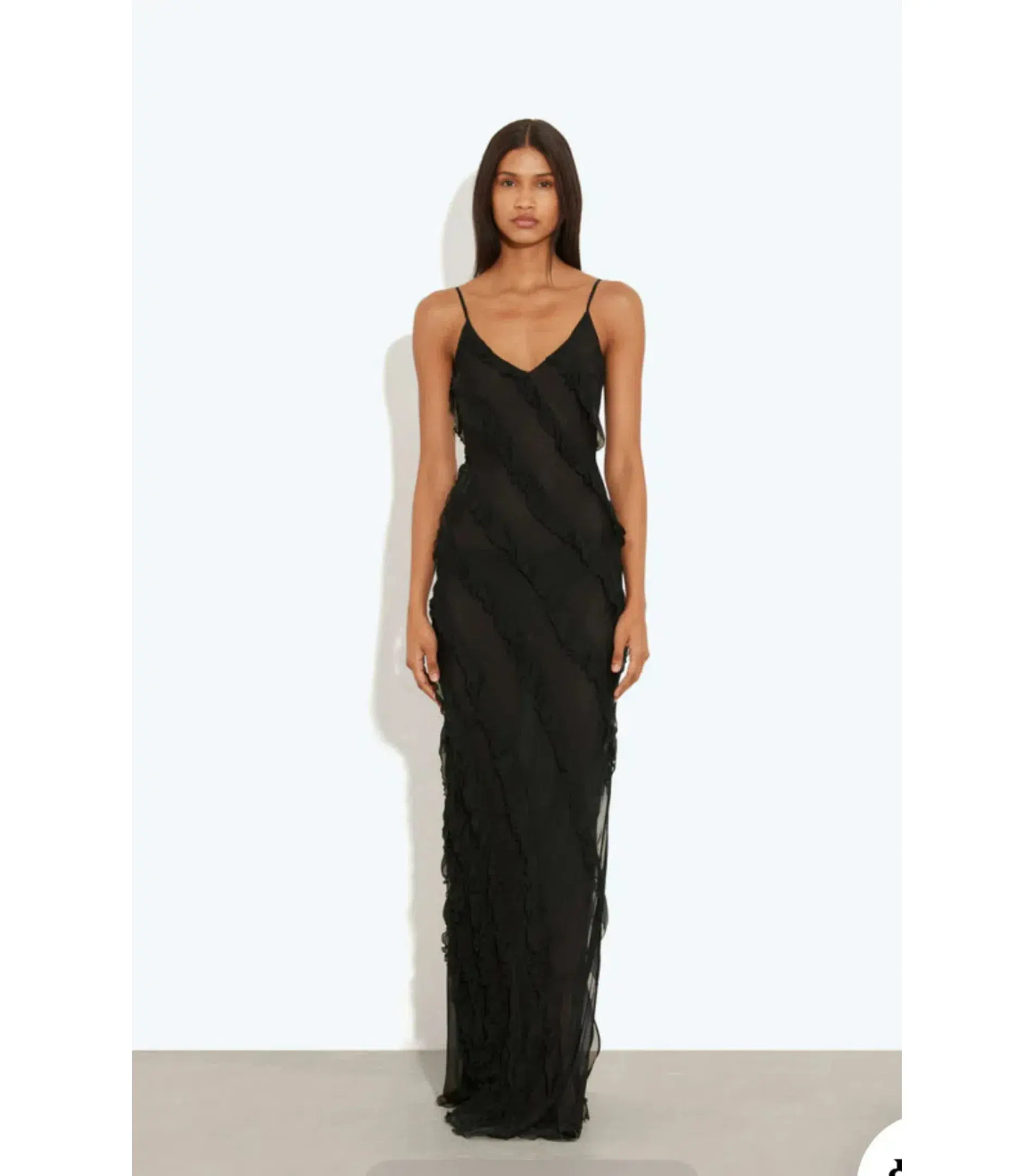 Rat & Boa Selena Maxi Dress Black Size S / AU 8 - Image 1