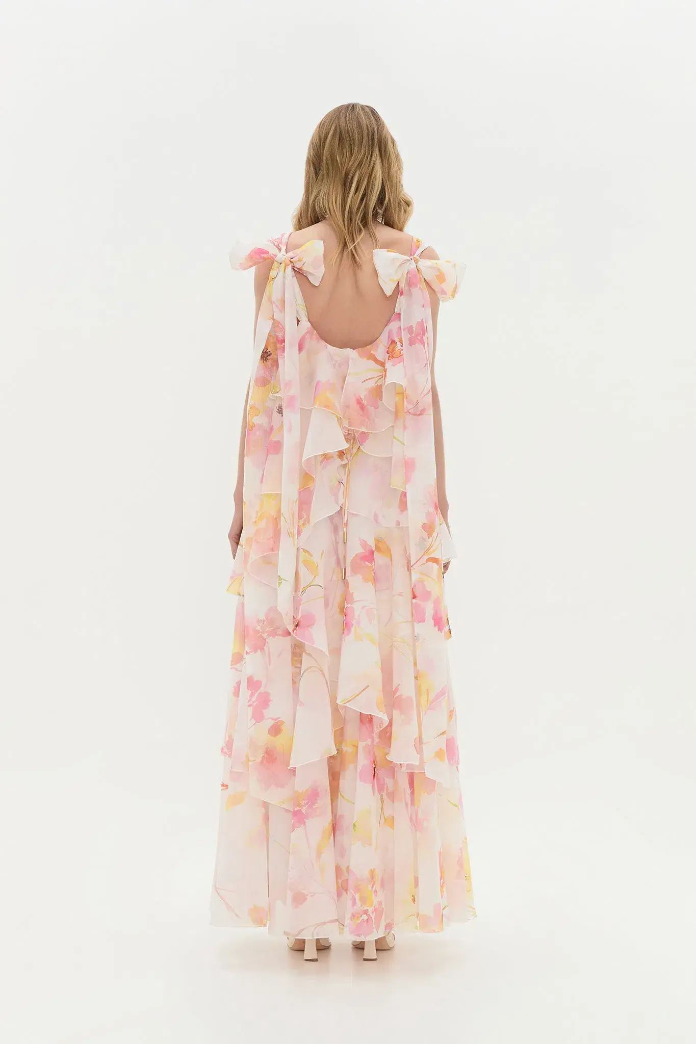 Aje Gracie Maxi Dress Wildflowers Size 12 - Image 4