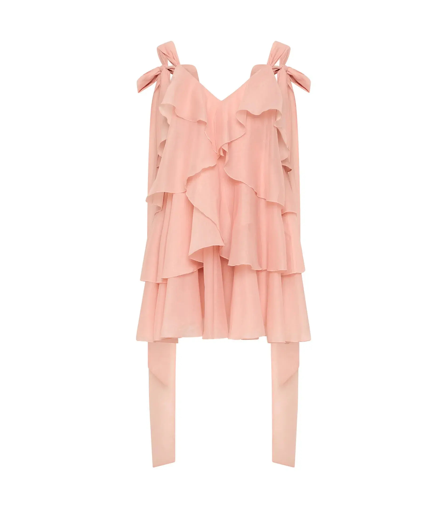 Aje Erin Mini Dress in Muted Rose Size AU 14 - Image 4