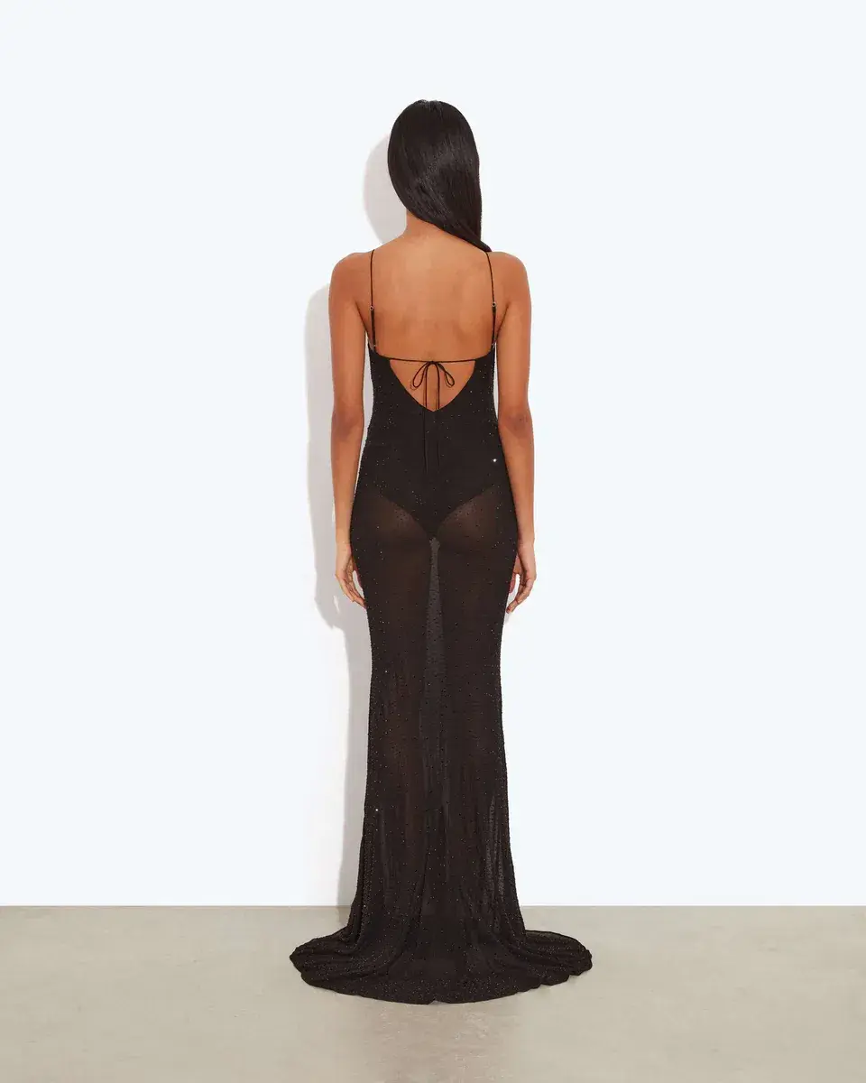 Rat & Boa Franzisca Maxi Dress Black Size S / AU 8 - Image 2