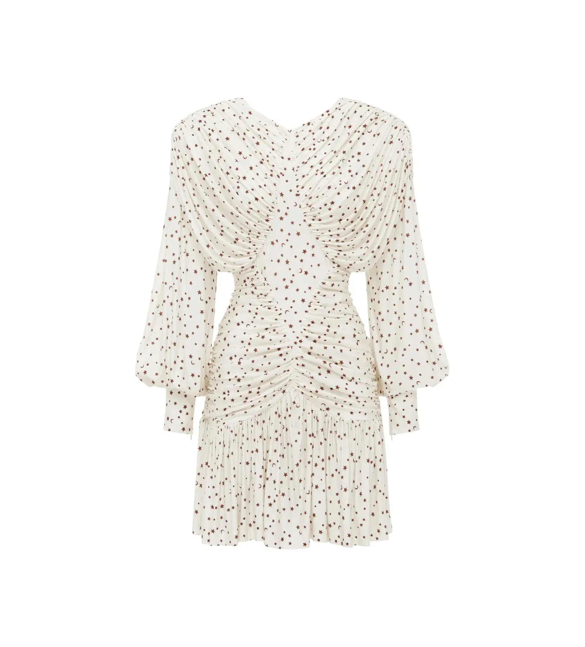 Alemais Etta Ruched Mini Dress Multi Size 10 - Image 4