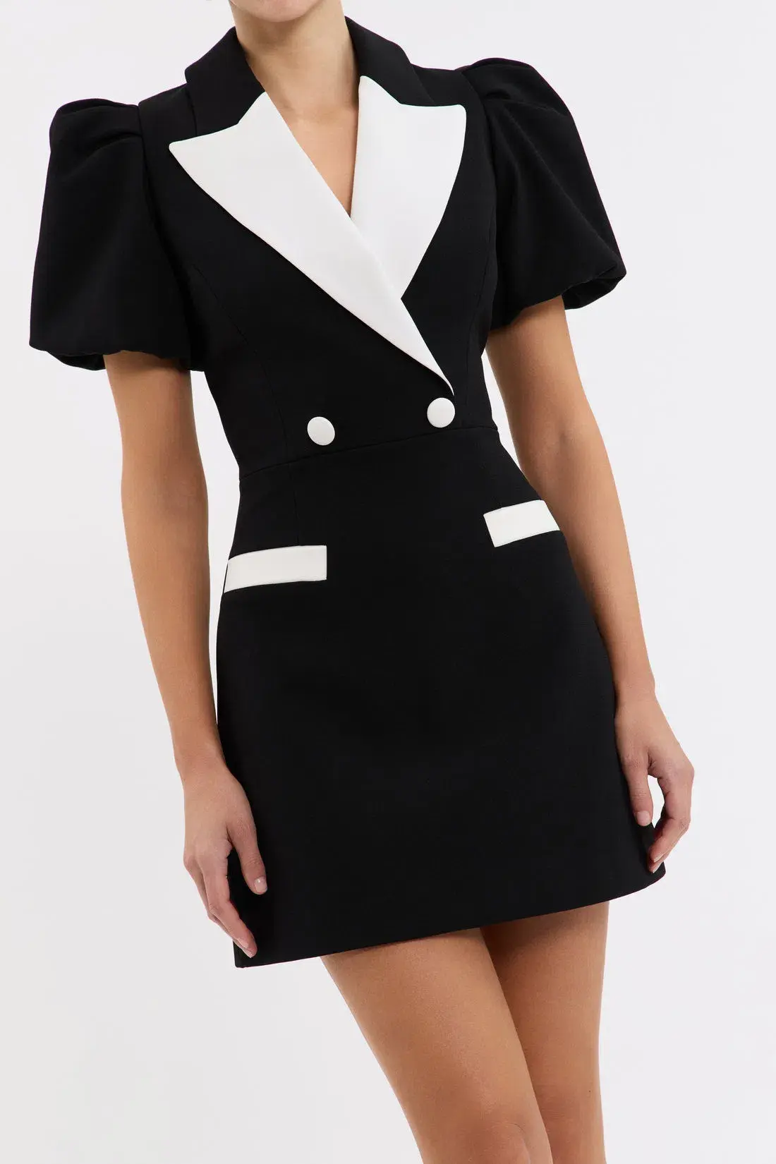 Rebecca Vallance Emma Mini Dress Black Size 8 - Image 2