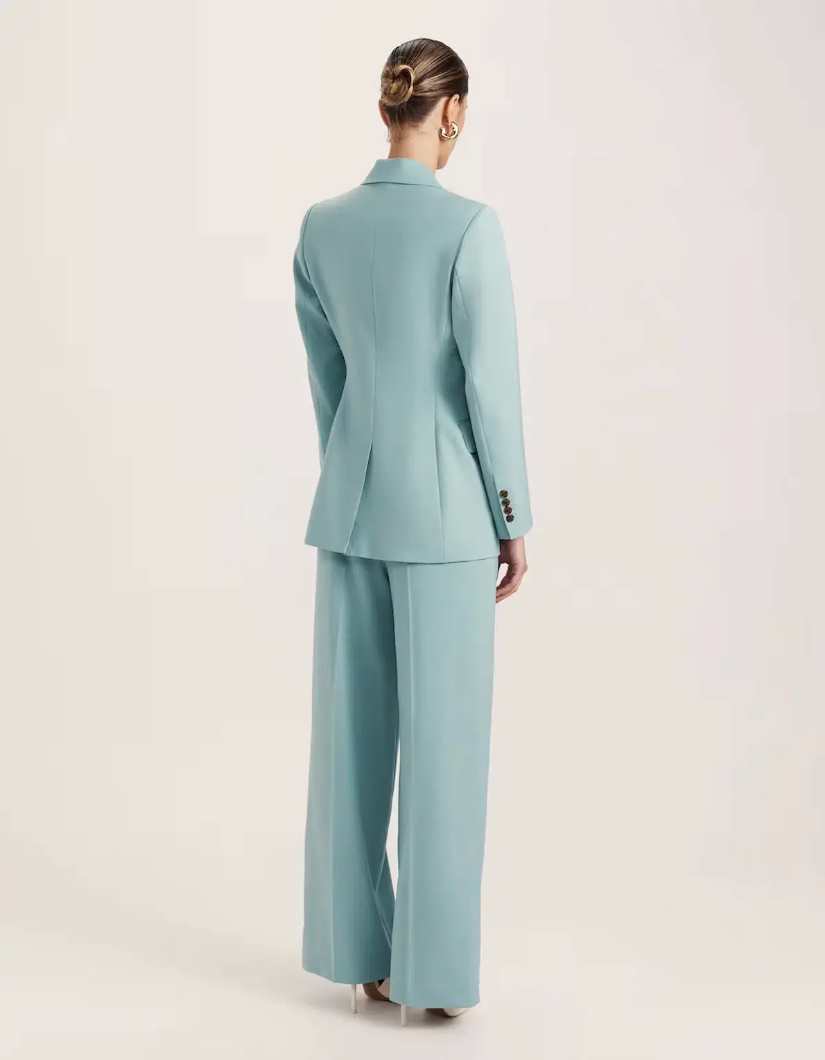 Saba Suki Classic Wide Leg Pant Mint Size 12 - Image 2