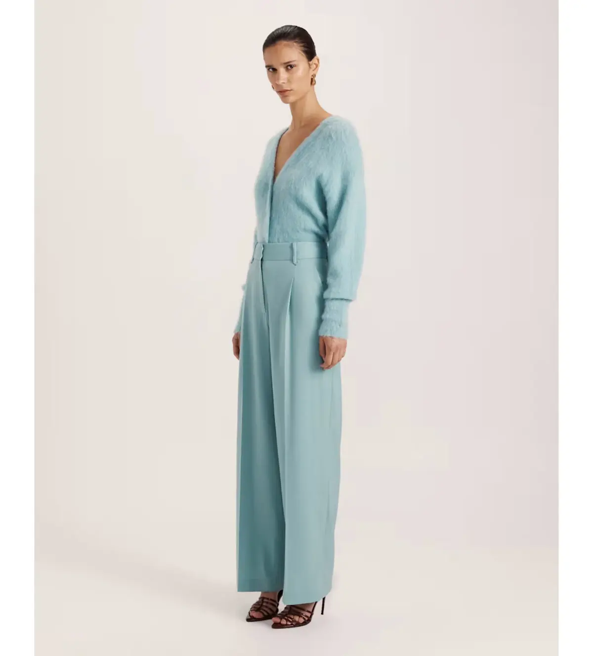Saba Suki Wide Leg Pant Seafoam Size 12 - Image 2