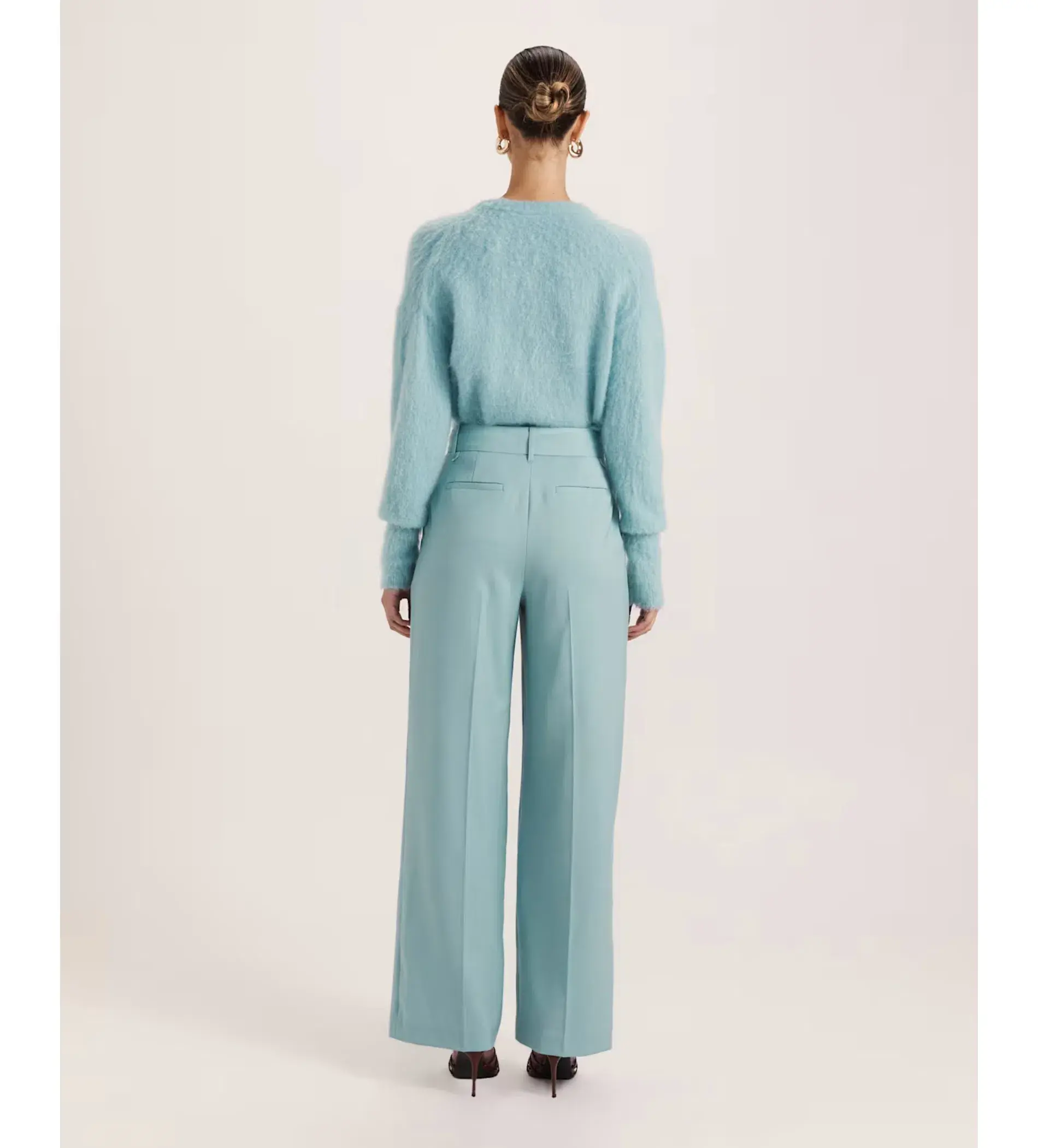 Saba Suki Wide Leg Pant Seafoam Size 12 - Image 3