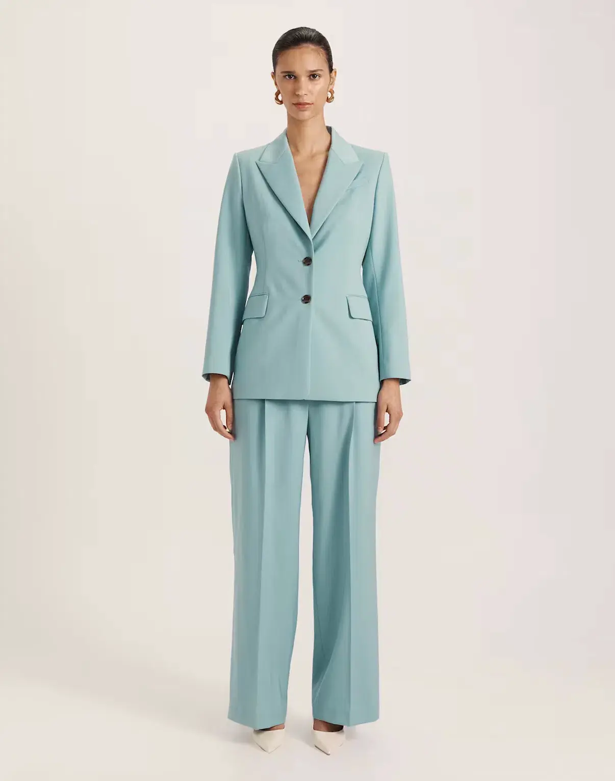 Saba Suki Classic Blazer Mint Size 12 - Image 1