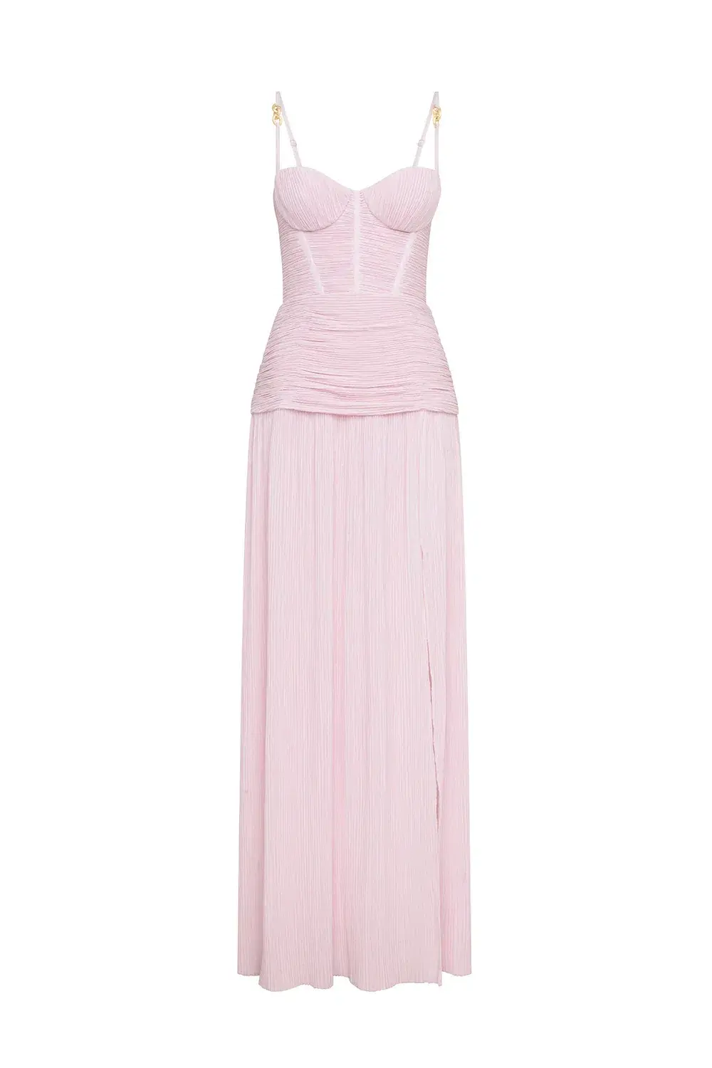 Manning Cartell Double Time Pleat Maxi Dress Hydrangea Size 6 - Image 4