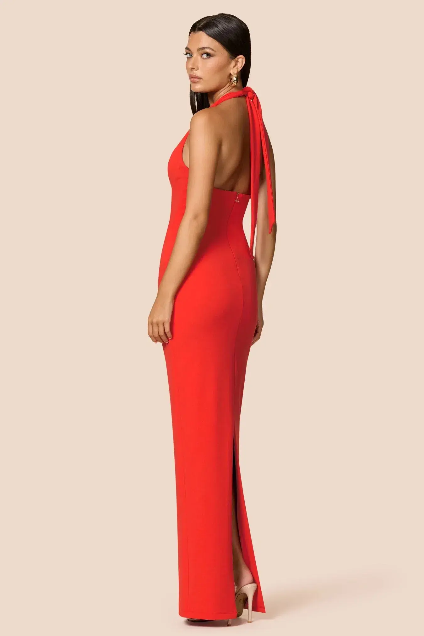 Love Nookie Demi Gown in Cherry Size M/AU10 - Image 3