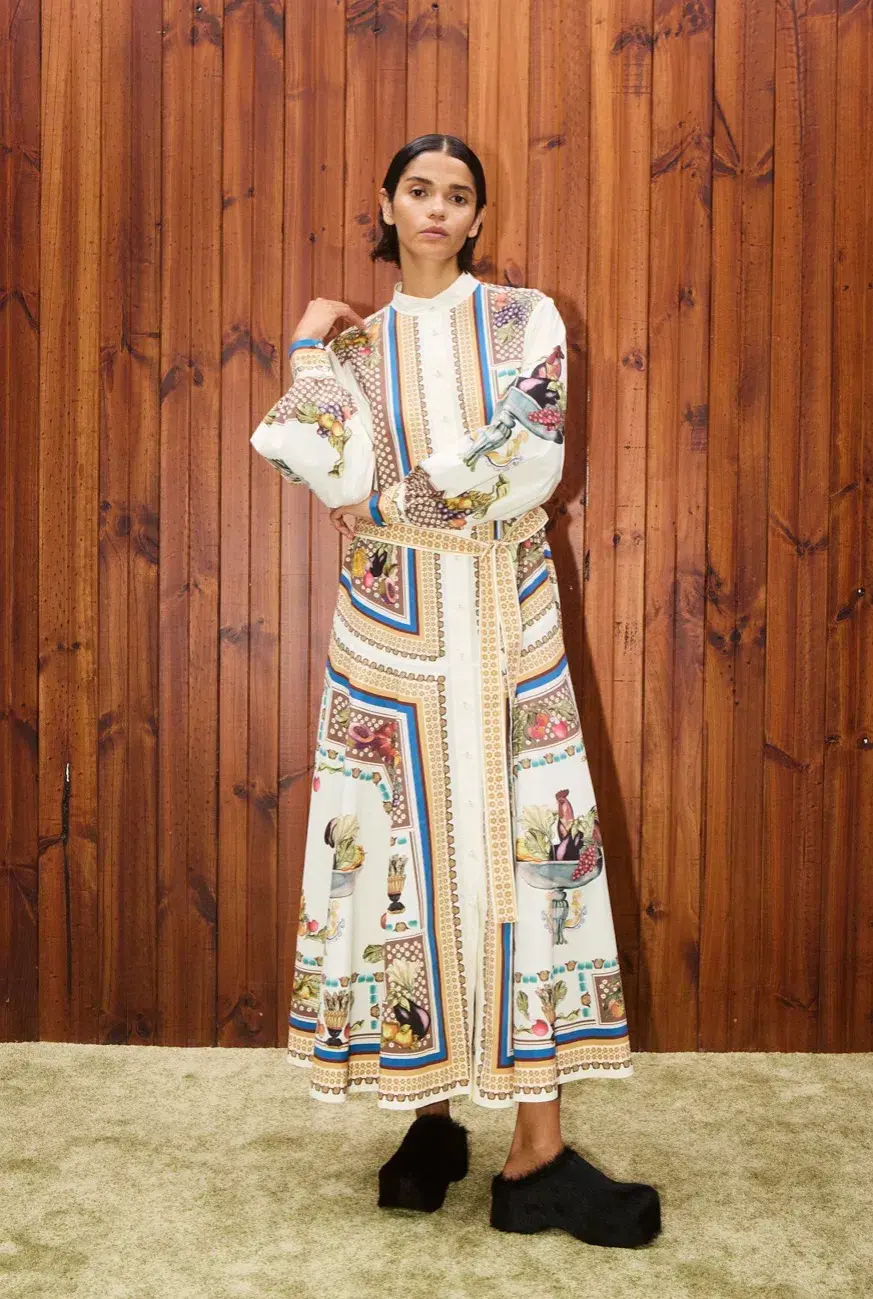 Alemais Mercado Shirt Dress in Print Size AU12 fits 14 too - Image 1