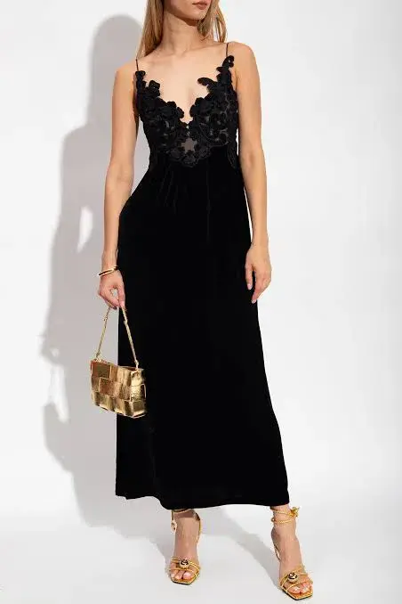 Zimmermann Sensory Velvet Slip Dress (Size 4/ AU14-16) - Image 1