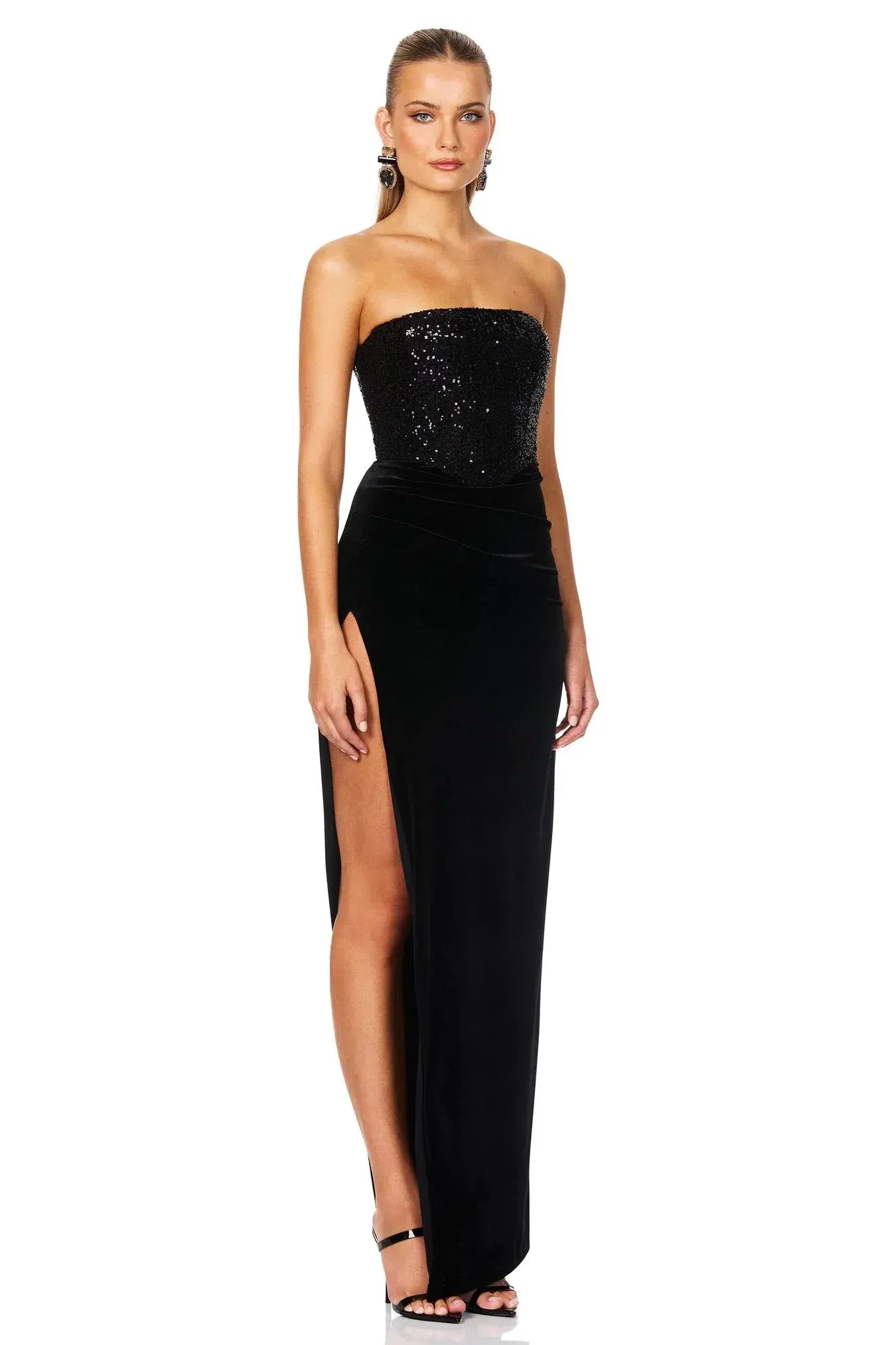 Love Nookie Keke Gown Black Size AU 8 - Image 1