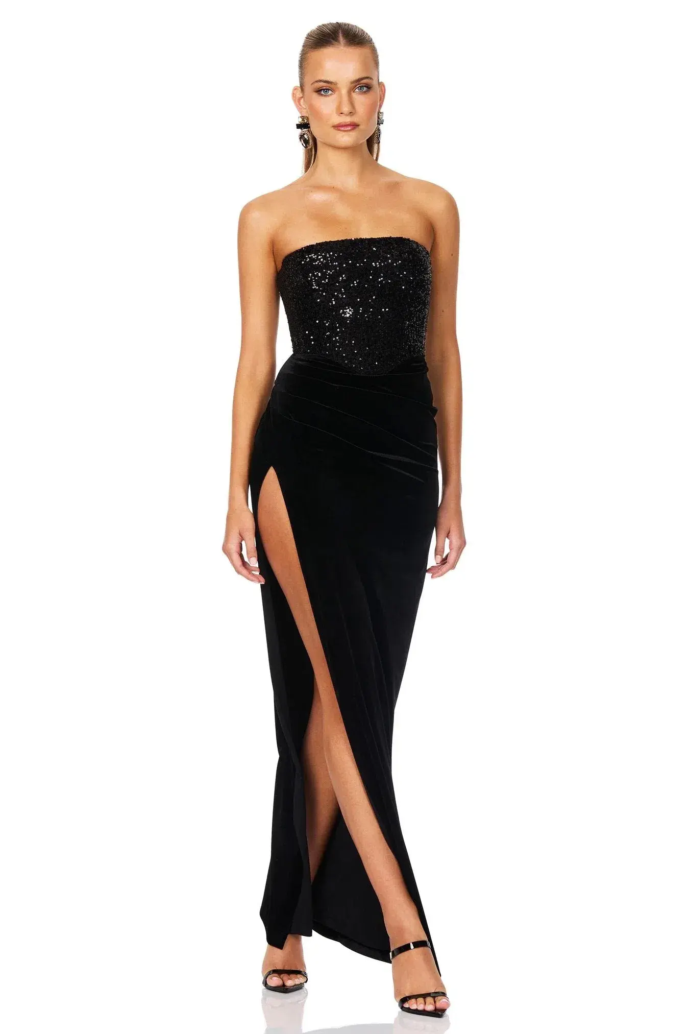 Love Nookie Keke Gown Black Size AU 8 - Image 4