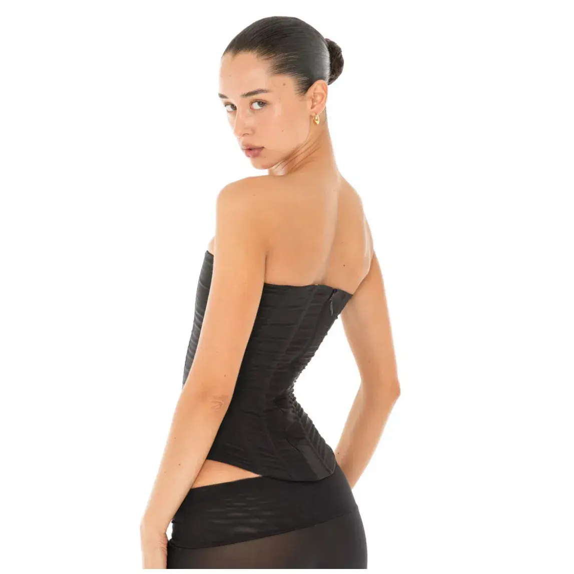 Are You Am I Sunniva Corset Black Size AU 8 - Image 4