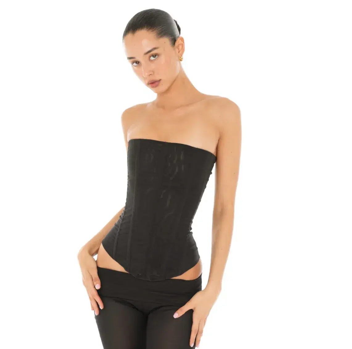 Are You Am I Sunniva Corset Black Size AU 8 - Image 2