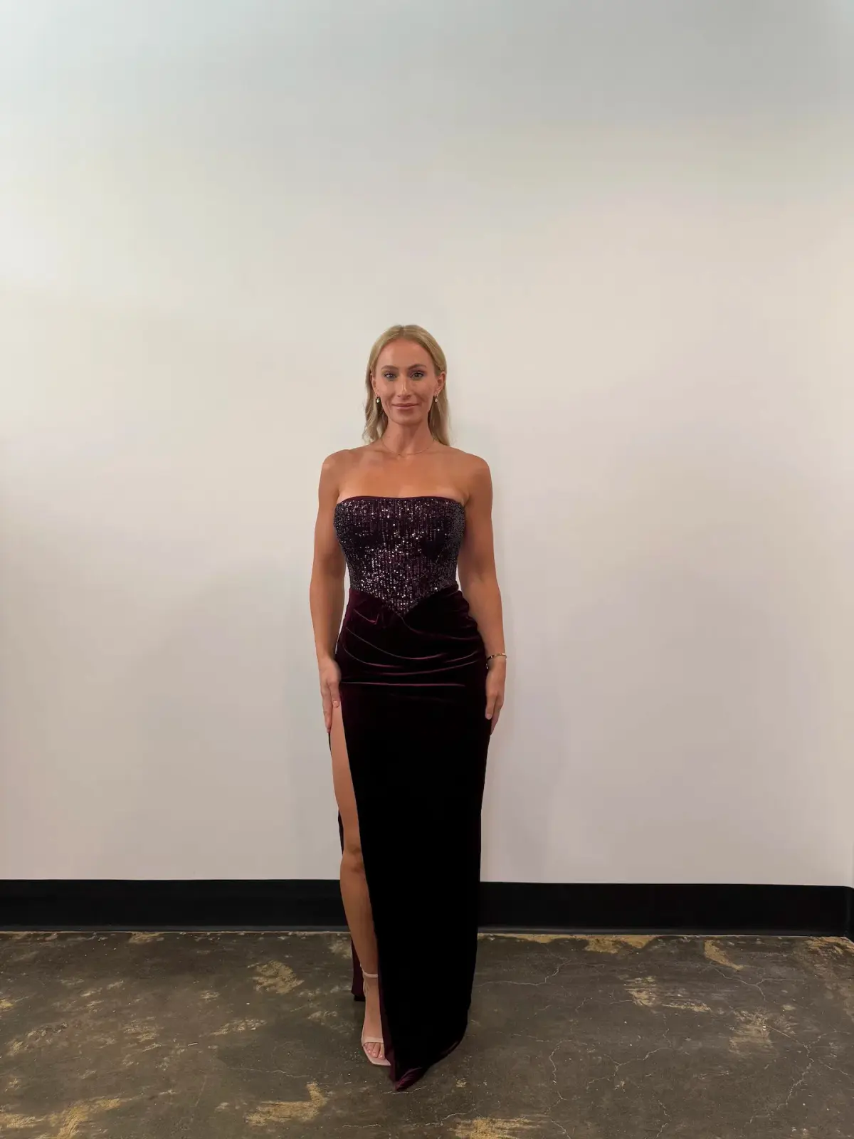 Love Nookie Keke Gown Wine Size AU 10 - Image 1