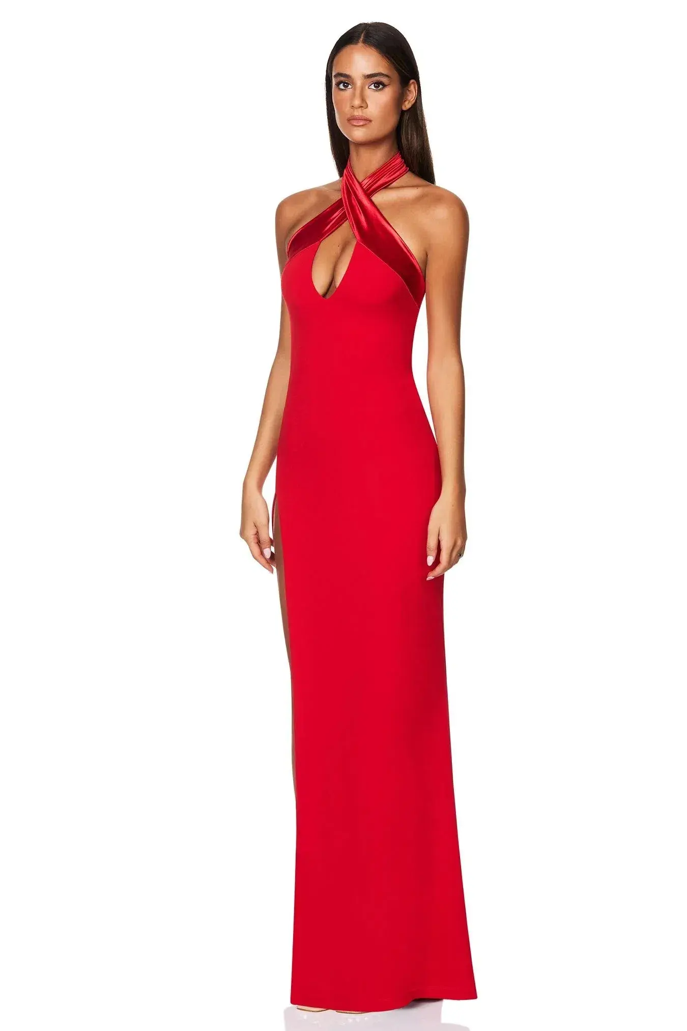 Love Nookie Renaissance Gown Red Size AU 10 - Image 4