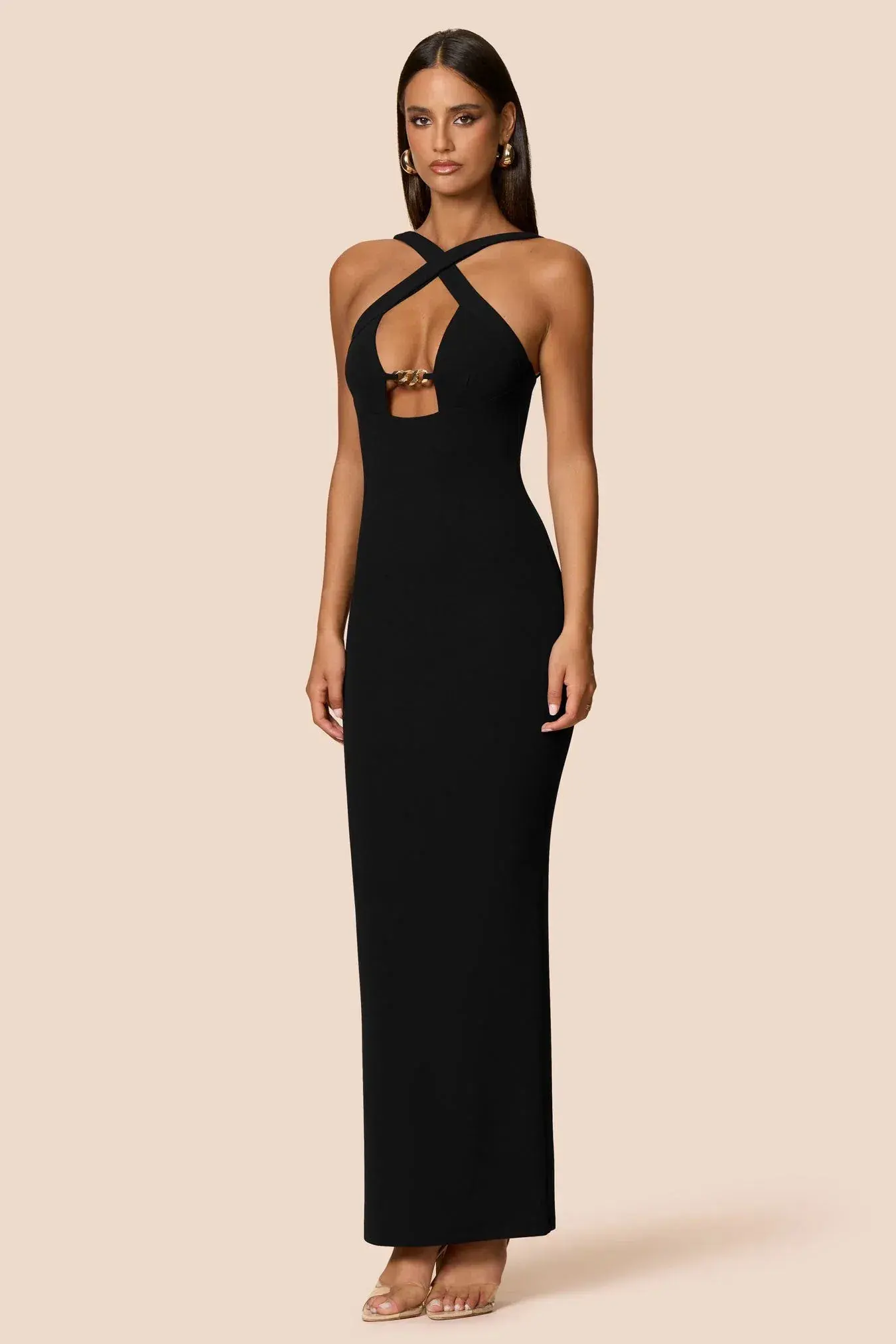 Love Nookie Charm 2-way Gown Black Size 8 - Image 3
