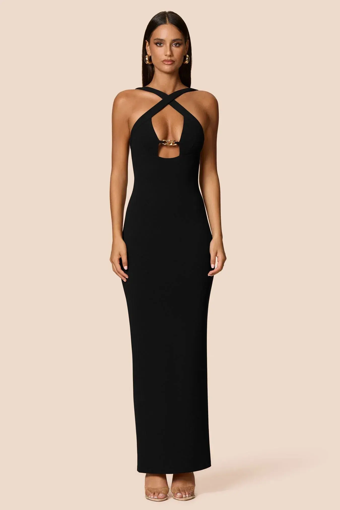 Love Nookie Charm 2-way Gown Black Size 8 - Image 1