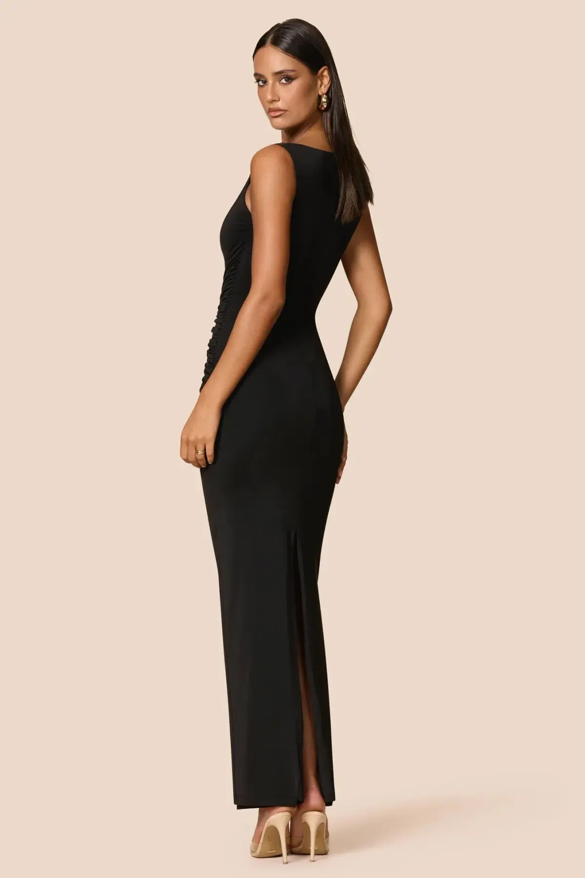 Love Nookie Kaia Maxi Dress Black Size 12 - Image 4