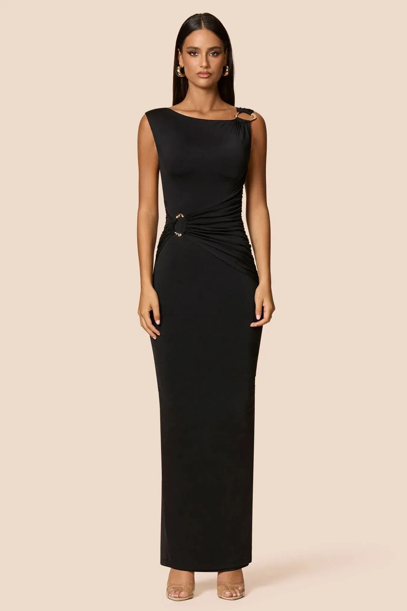 Love Nookie Kaia Maxi Dress Black Size 12 - Image 1
