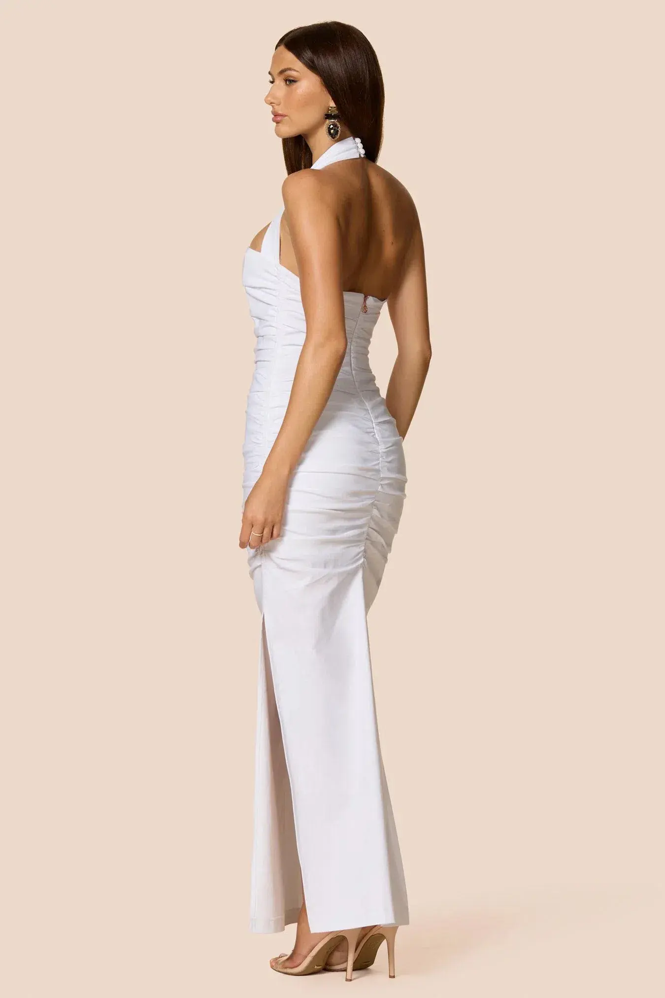 Love Nookie Zenya Maxi White Size AU 8 - Image 3