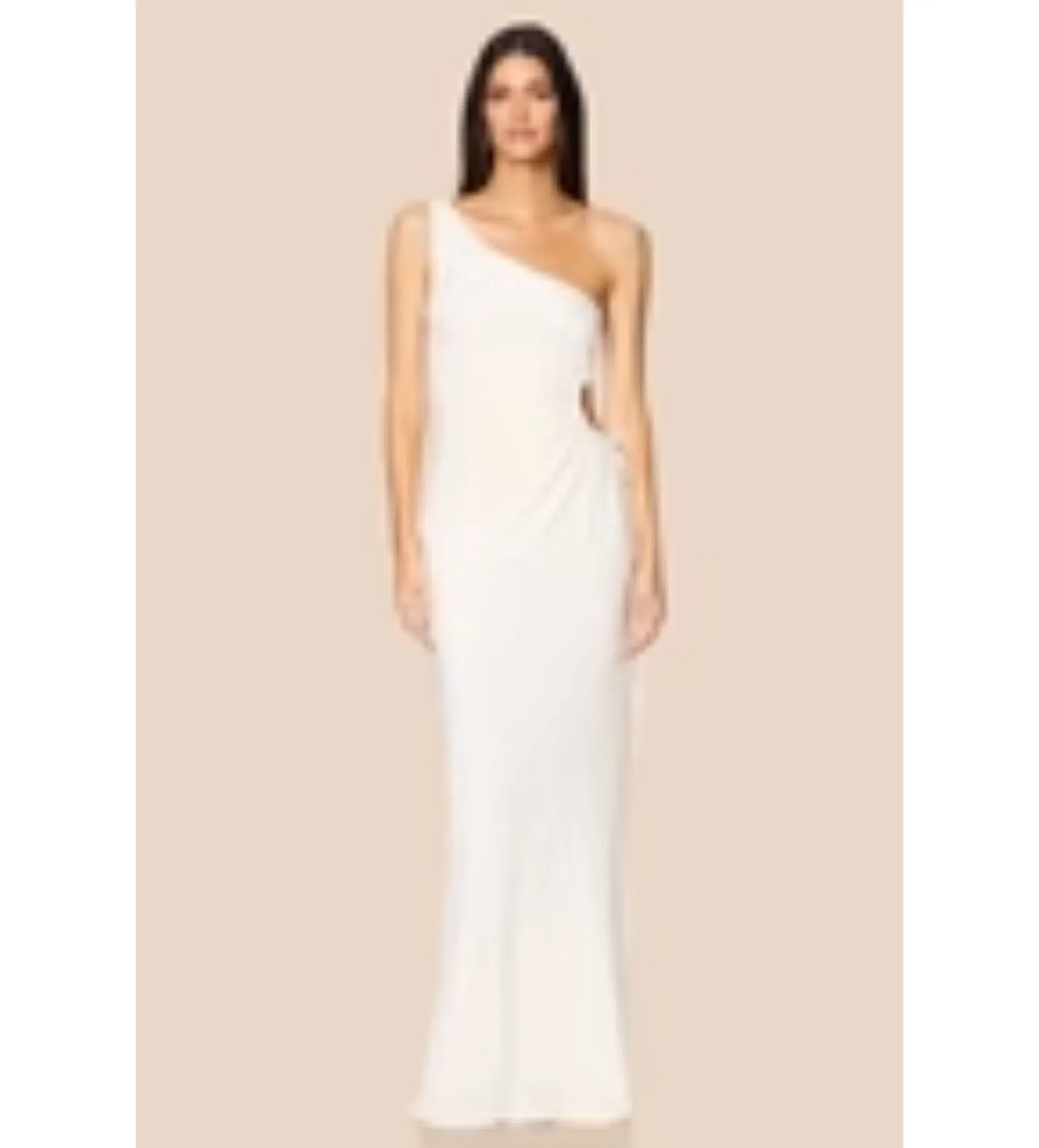 Love Nookie Mirage O/S Maxi Dress in Cream Size AU 10 - Image 2