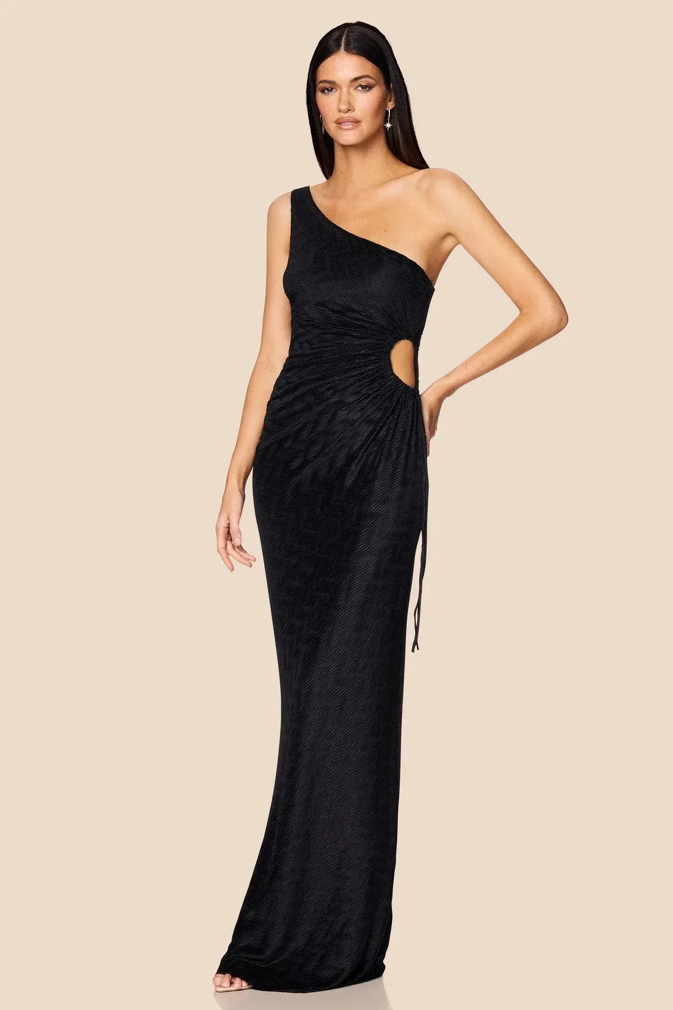 Love Nookie Mirage OS Gown Maxi Black Size AU 12  - Image 4