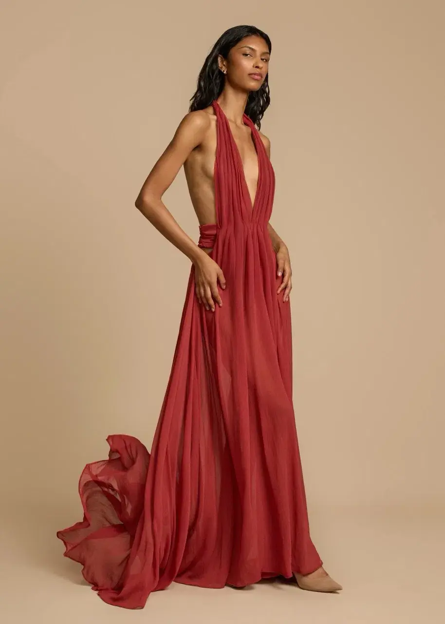 Arcina Ori Florence Dress in Red Size S / AU8 - Image 3