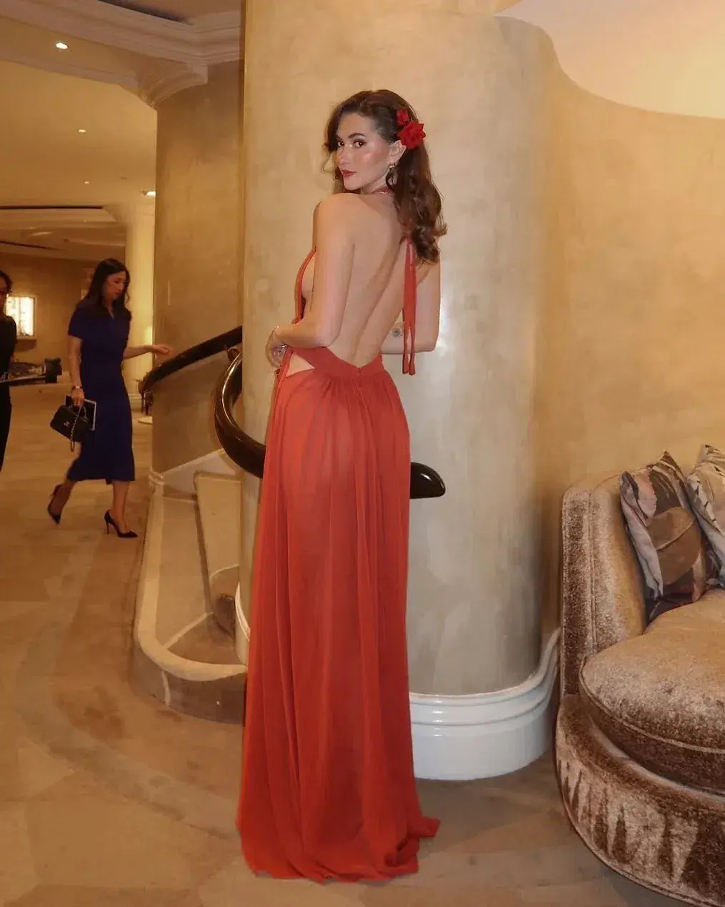 Arcina Ori Florence Dress in Red Size S / AU8 - Image 8