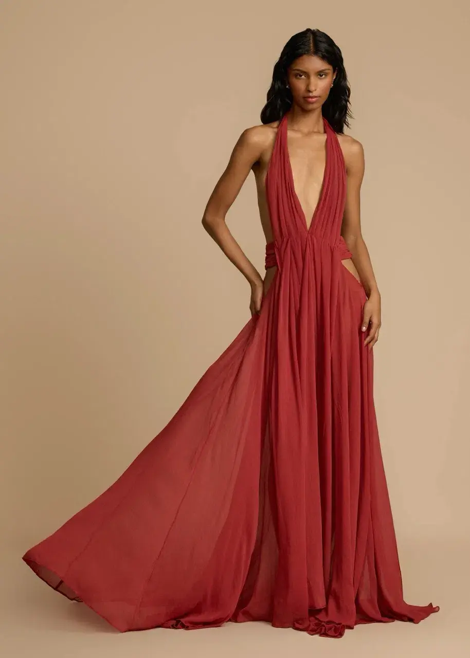 Arcina Ori Florence Dress in Red Size S / AU8 - Image 4
