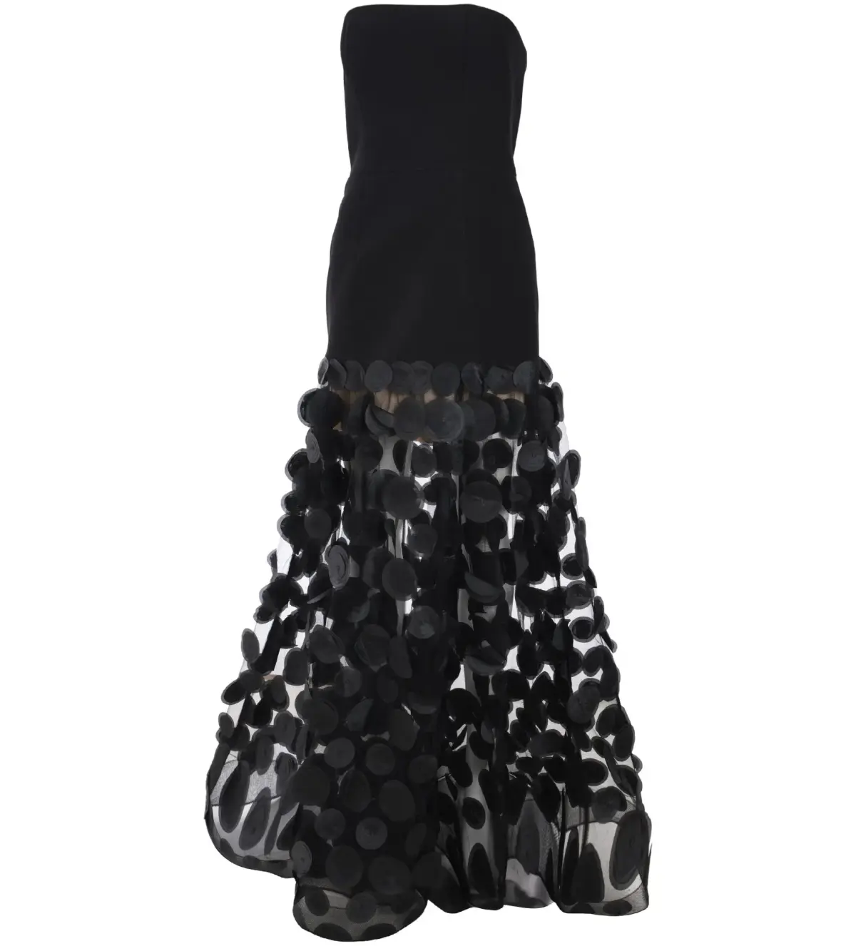 Bronx and Banco Harper Strapless Gown Black Size S AU 8 - Image 7