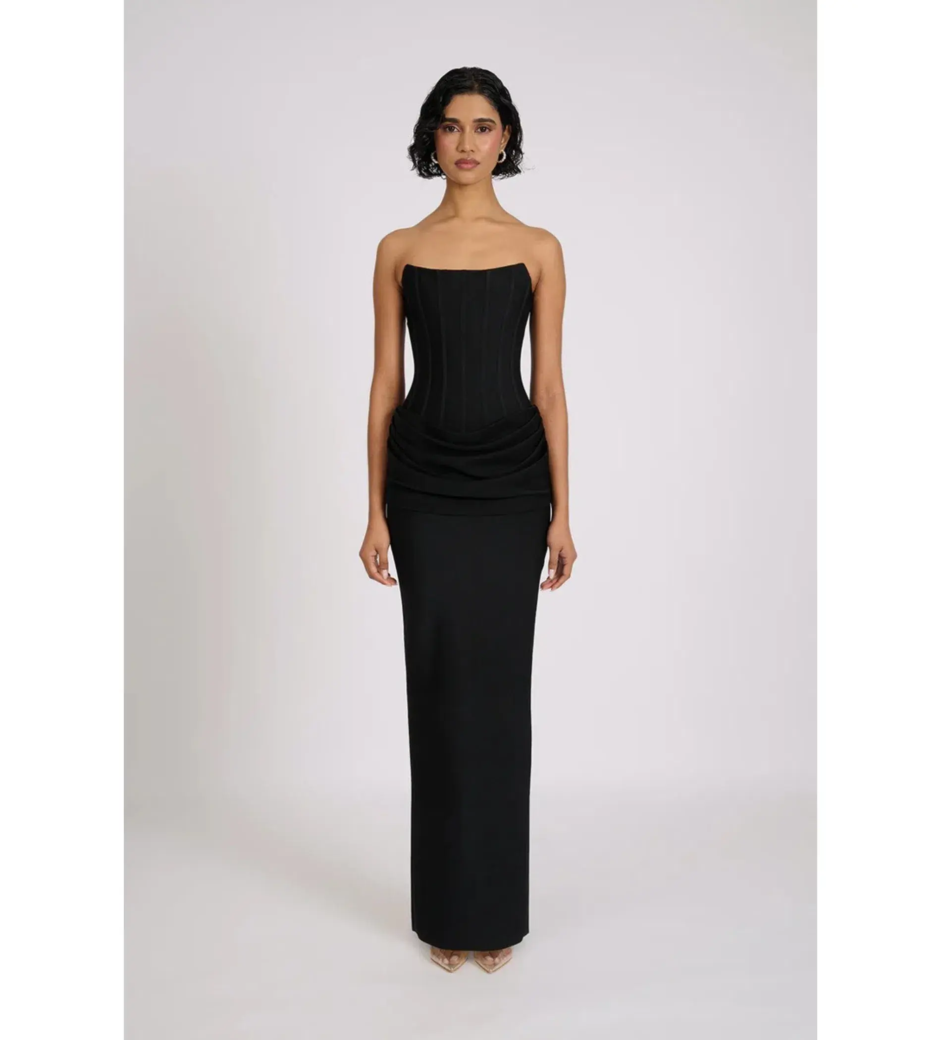 Eliya The Label Hilda Gown Black Size AU 8 - Image 1