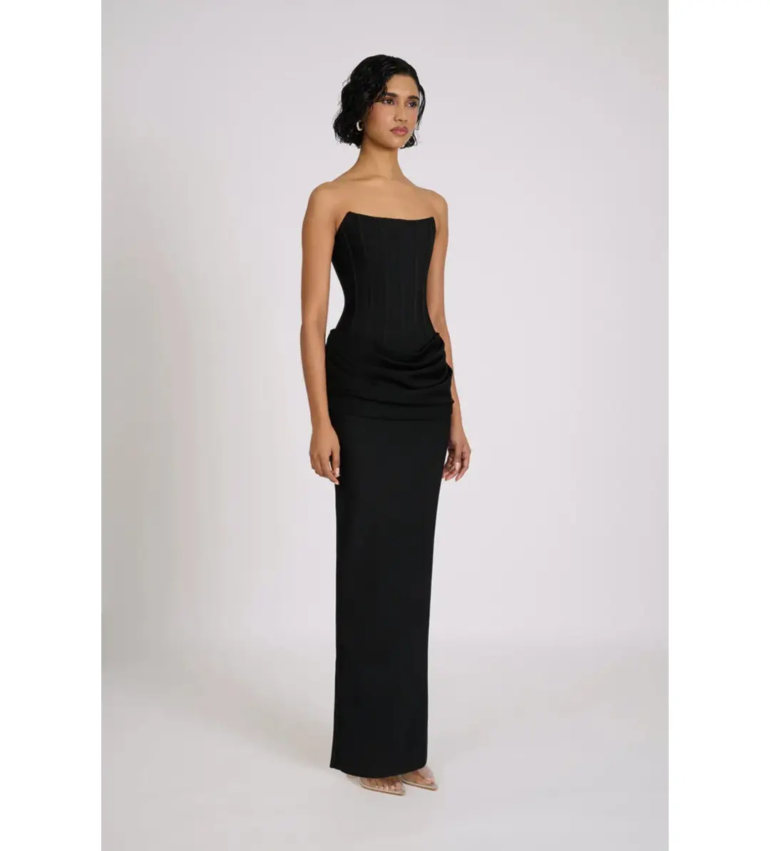 Eliya The Label Hilda Gown Black Size AU 8 for rent on The Volte - main image