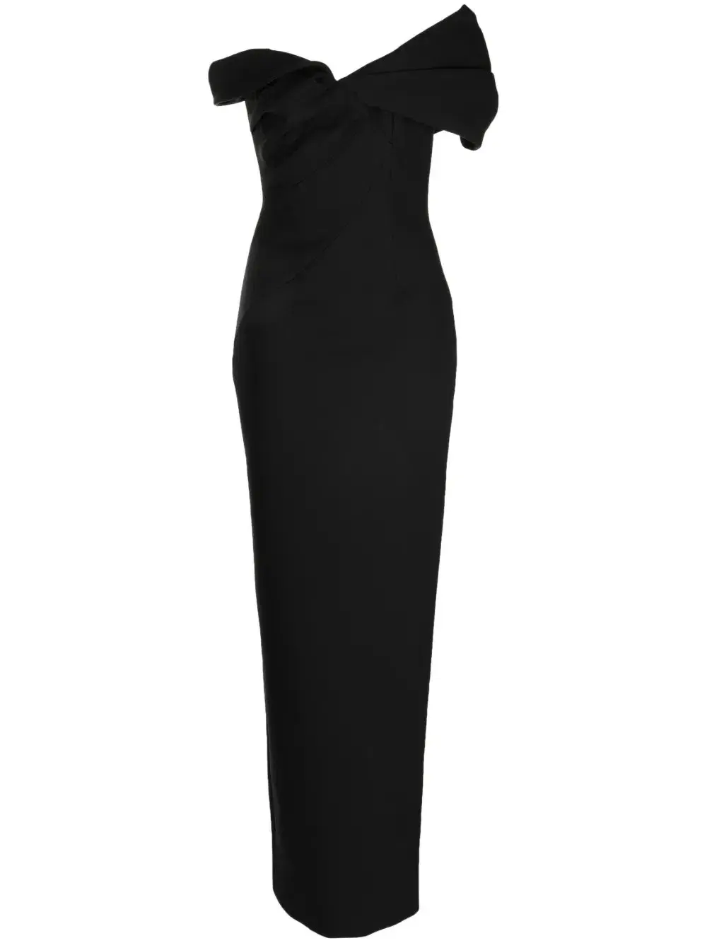 Rachel Gilbert Matteo Maxi Gown Black Size 0 / AU 6 - Image 4
