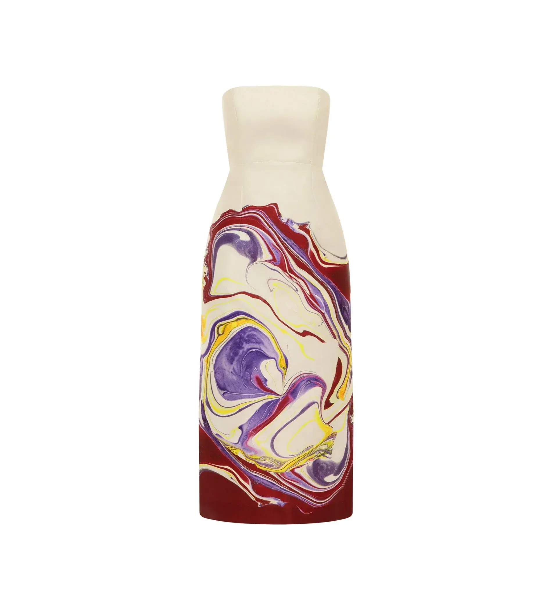 Alemais Luca Corset Midi Dress Multi Size 8 - Image 6