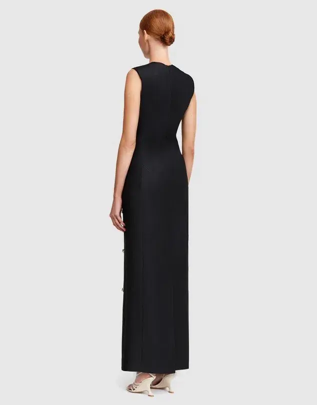 Acler Pattison Maxi Dress Dark Baroque Size 8 - Image 3