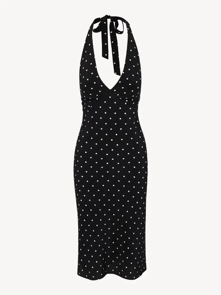Realisation Par The Sadie Midi dress in Petite Spot Size 8/S - Image 7