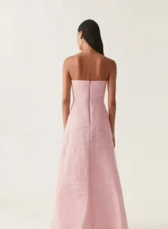 Aje Soundscape Maxi Dress In Pink  Size AU  12 - Image 2