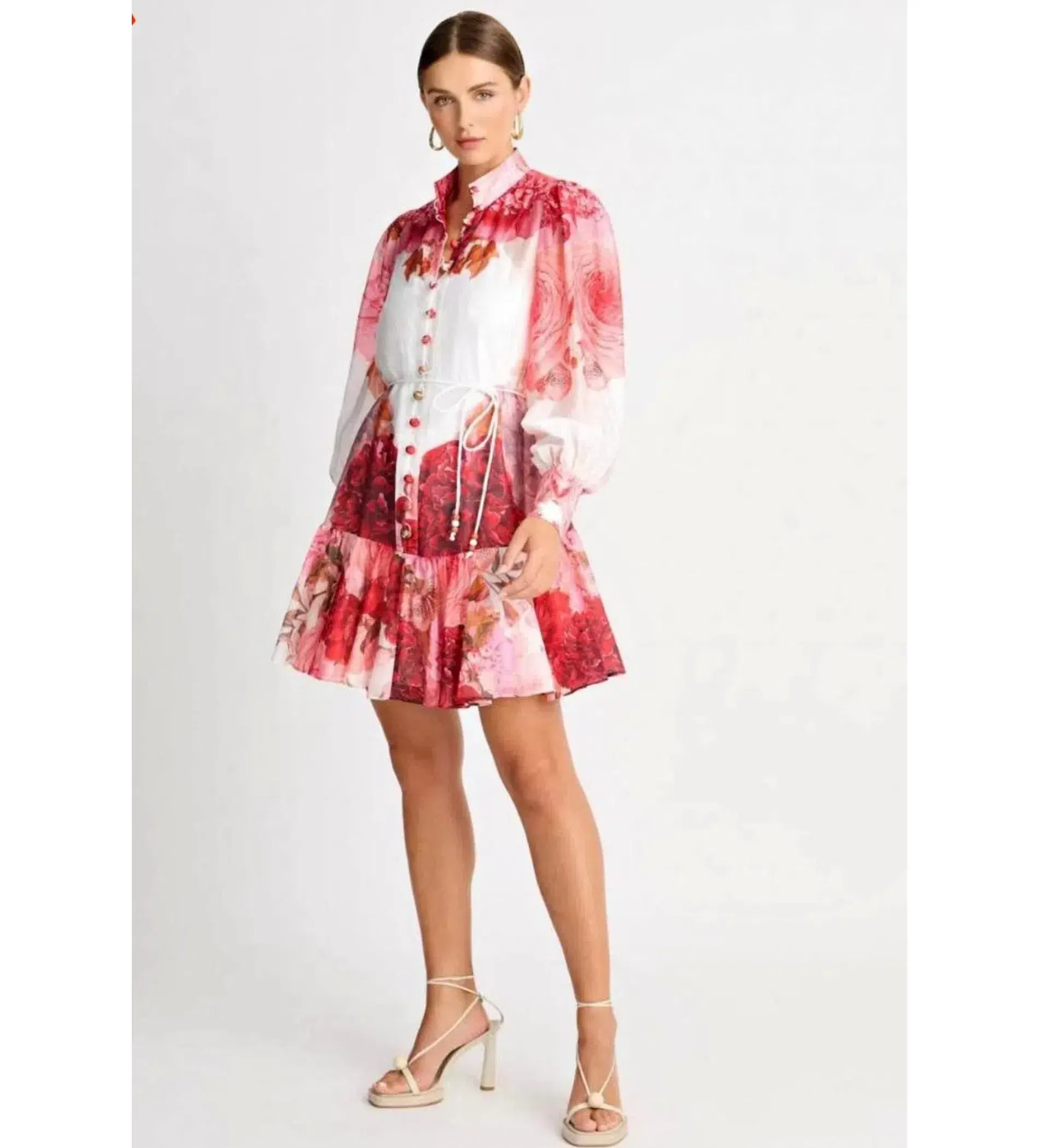 Sheike J’adore Mini Dress Floral Size AU 12  - Image 1