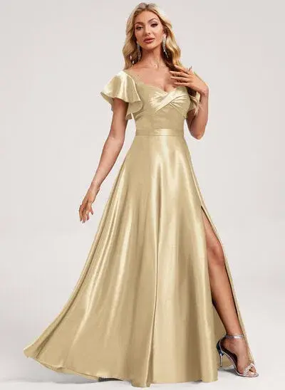 JJ'S House Champagne Dress Gold Size AU22 - Image 1