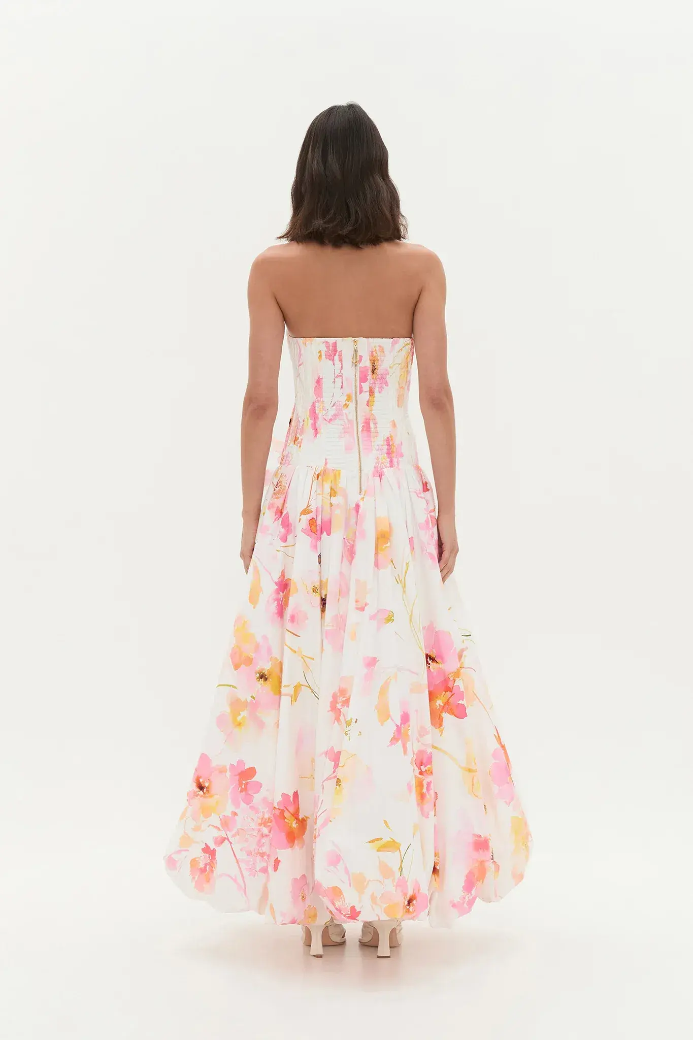 Aje Gracie Gown Multi Floral Size 10 - Image 2