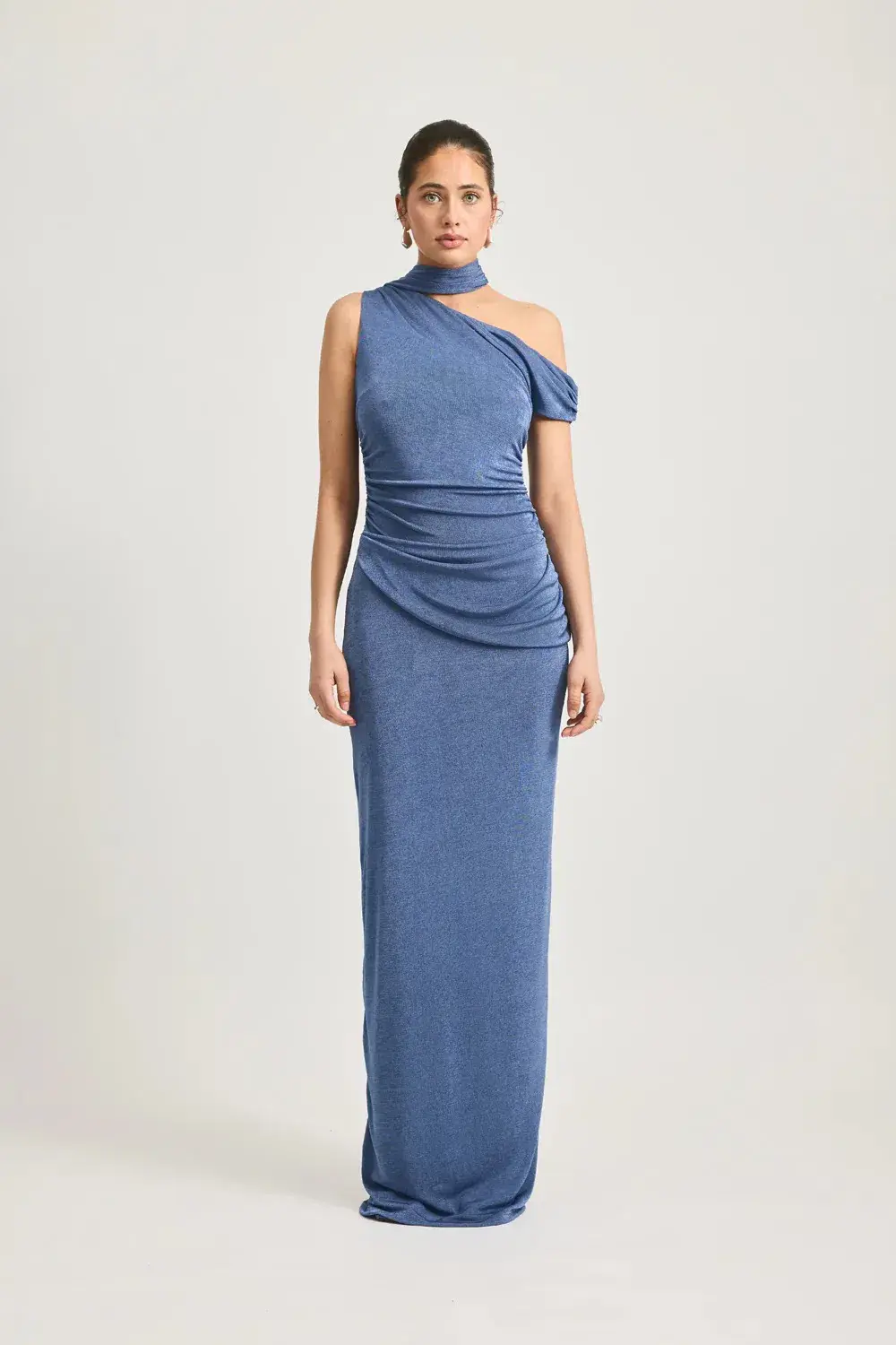 Tojha Malika Maxi Dress Blue Size 12 for rent on The Volte - main image