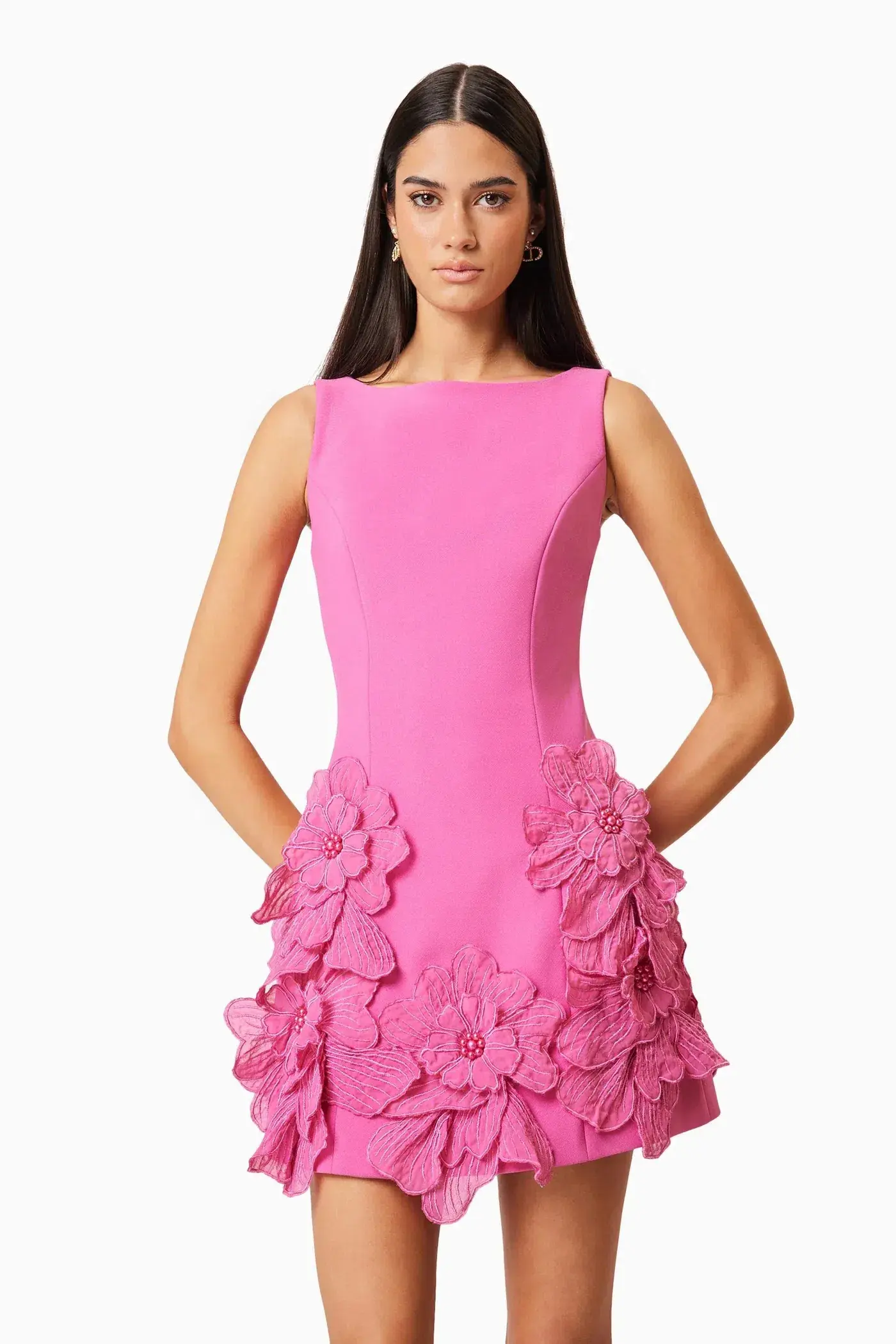 Elliatt Janelle Mini Dress / Pink / Size 8 - Image 4