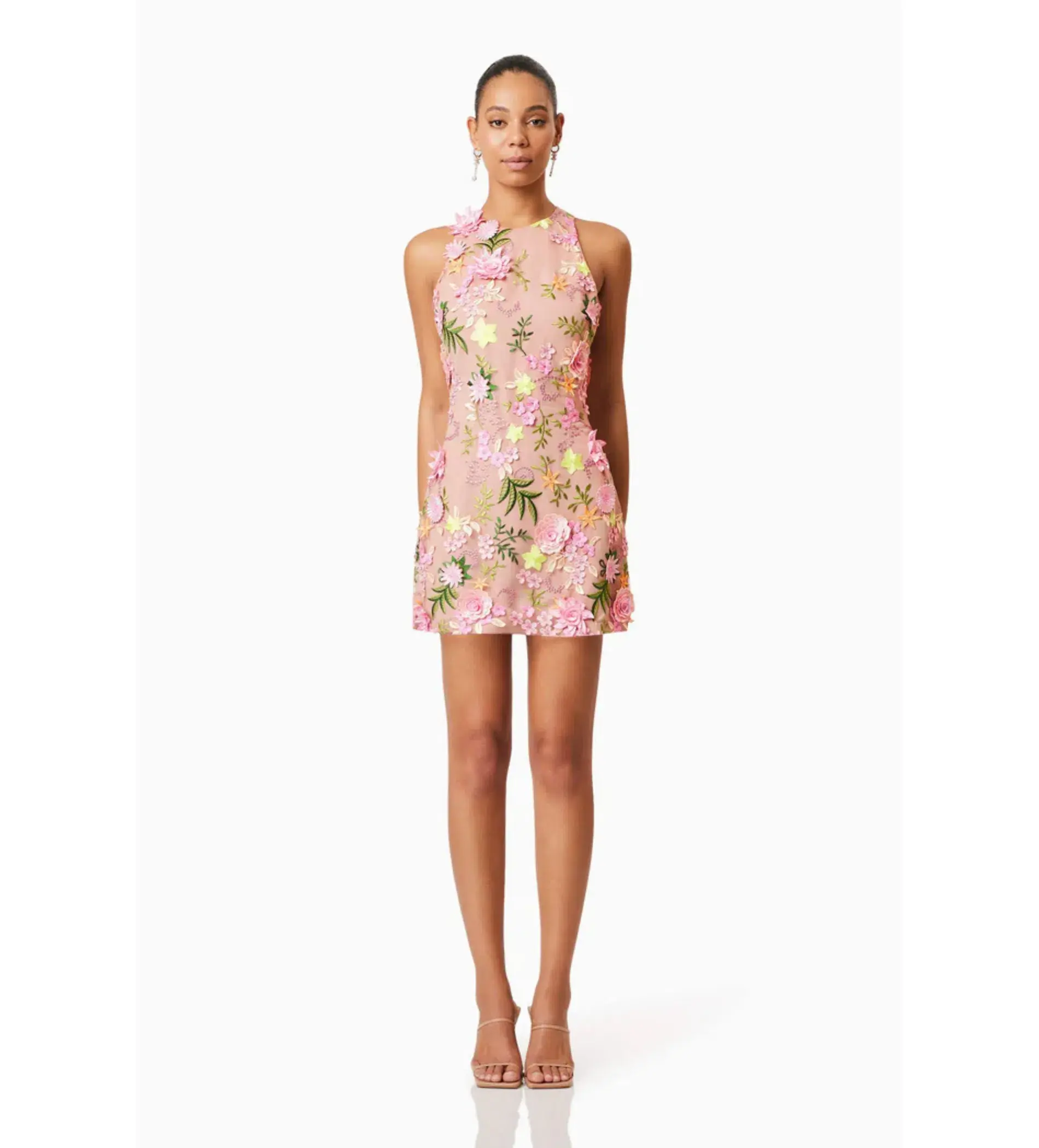 Elliatt Aella Party Mini Dress In Pink Size S / AU 8 - Image 1