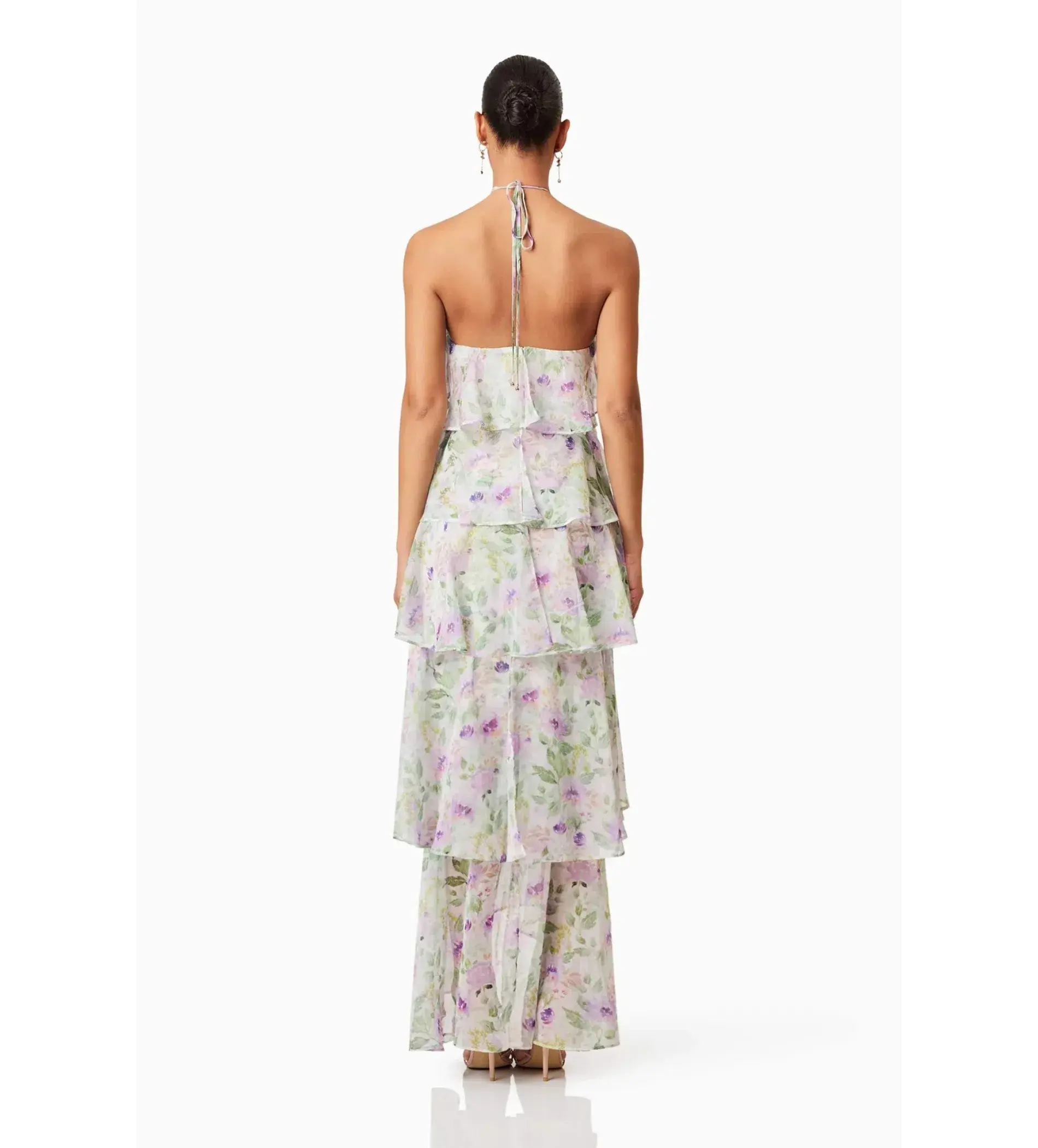 Elliatt Mirabelle Cocktail Maxi Dress Floral Size AU 12 - Image 5
