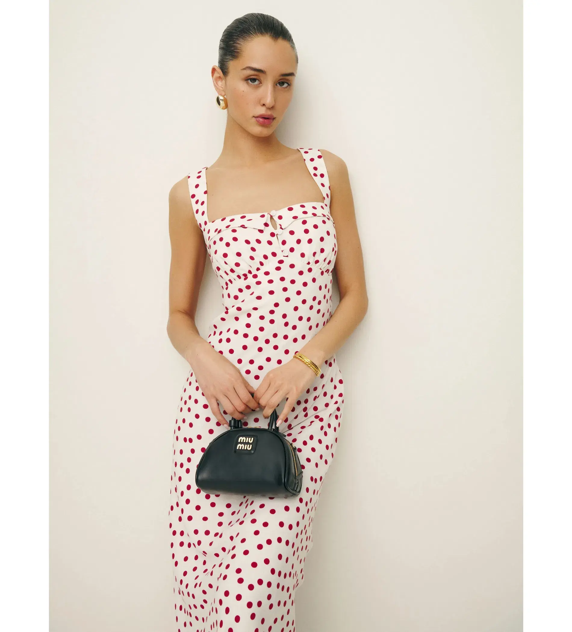 Reformation Tancy Dress in Bingo Print Size 2 / AU 6 - Image 3