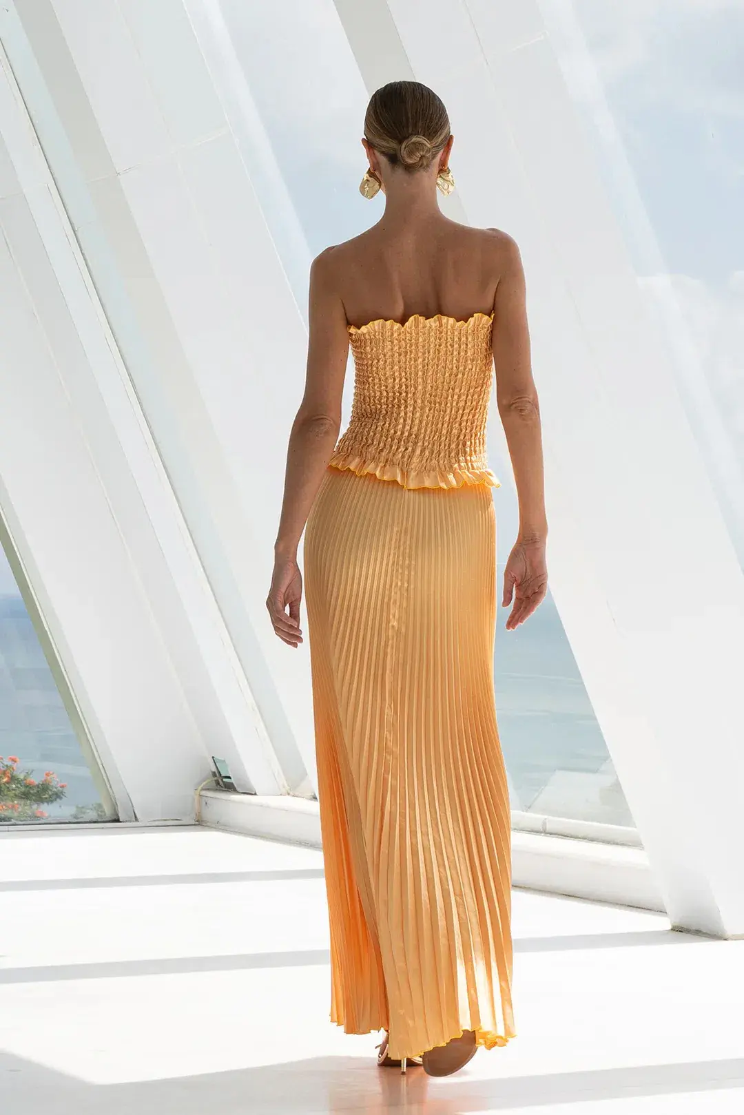 L'ldee Maya Gown in Sorbet Size AU6 - Image 3