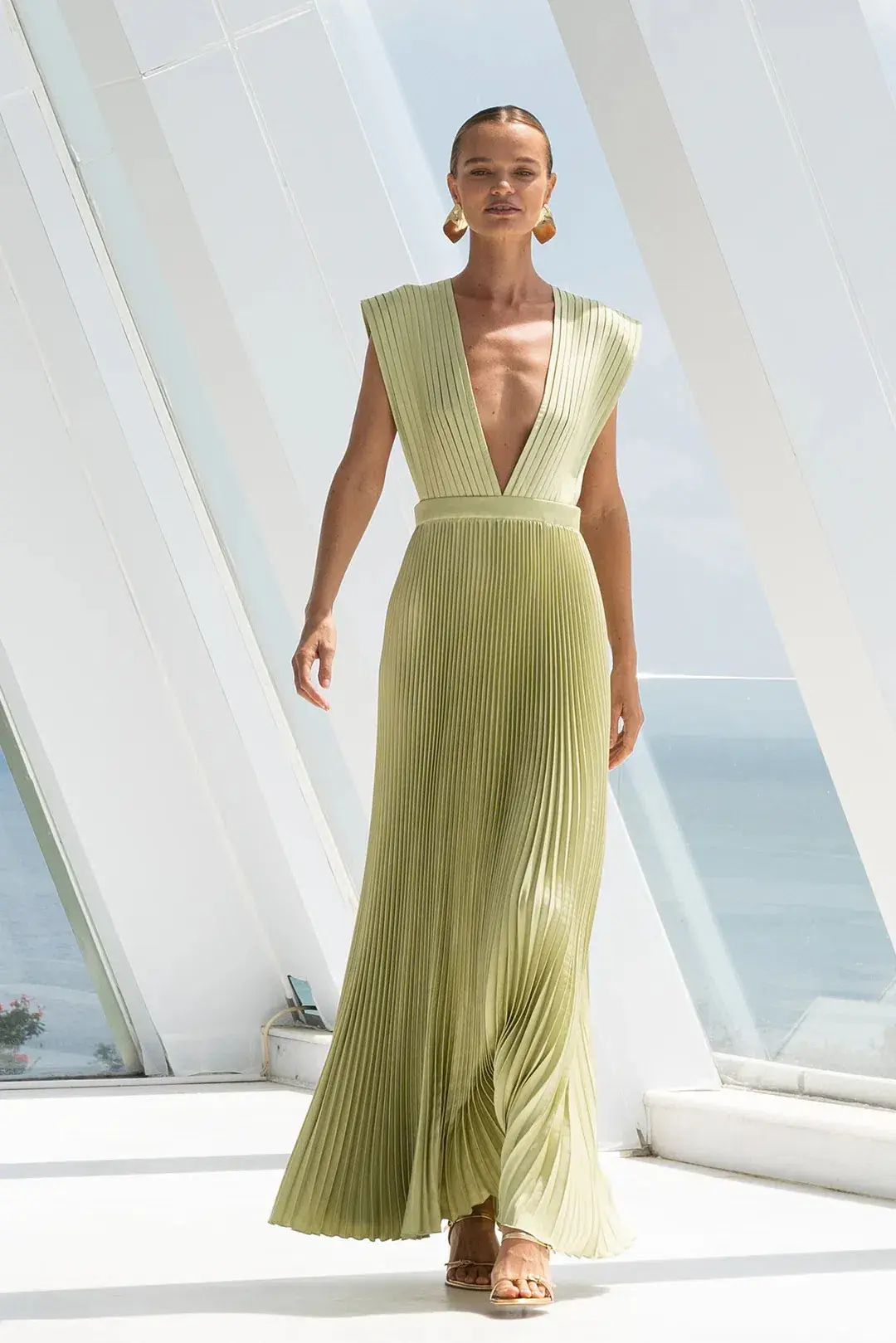 L'Idee Woman Gala Gown in Fresco Size XS / AU 6 - Image 1